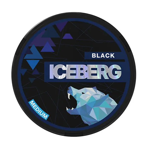  Black Light Nicotine Pouches by Ice Berg 20mg/g 